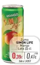 Cuevas Cash Simon life - zumo mango oferta