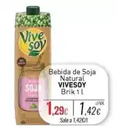 Cuevas Cash Vivesoy - bebida de soja natural oferta