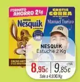 Cuevas Cash Nestlé - nesquik oferta