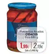 Cuevas Cash Cidacos - pimientos asados oferta
