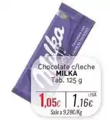 Cuevas Cash Milka - chocolate c/leche oferta