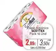 Cuevas Cash Scottex - papel higienico oferta