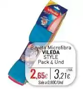Cuevas Cash Vileda - bayeta microfibra style oferta