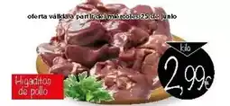 Supermercados Piedra Higaditos de pollo oferta