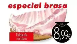 Supermercados Piedra Falda de cordero oferta