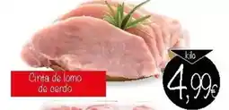 Supermercados Piedra Círta de lomo de cerdo oferta