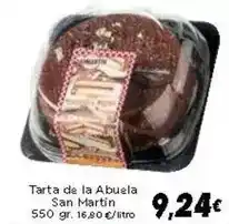 Supermercados Piedra San - tarta de la abuela oferta