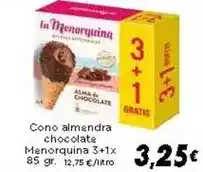 Supermercados Piedra La menorquina - cono almendra chocolate menorquina oferta