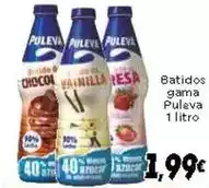 Supermercados Piedra Puleva - batidos gama oferta