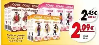 Supermercados Piedra Covap - batido gama oferta