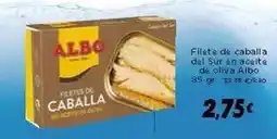Supermercados Piedra Albo - filet de caballa del sur en aceite de oliva oferta