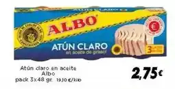 Supermercados Piedra Albo - atún claro en aceite oferta