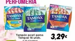 Supermercados Piedra Tampax - tampón pearl gama oferta