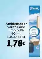 Supermercados Piedra Ifa sabe - ambientador varitas aire limpio oferta