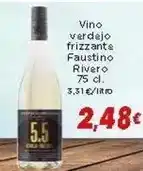 Supermercados Piedra Faustino rivero - vino verdejo frizzante oferta