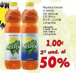 Supermercados Piedra Nestea - limon o limon sin azucar oferta