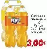 Supermercados Piedra Fanta - refresco naranja o limon oferta