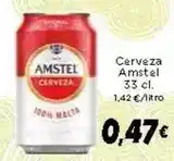 Supermercados Piedra Amstel - cerveza oferta
