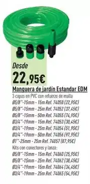 BdB Edm - manguera de jardín estandar oferta