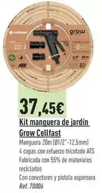 BdB Kit manguera de jardín grow cellfast oferta