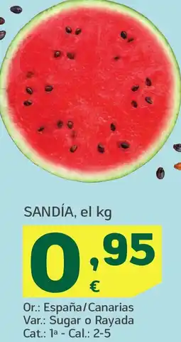 HiperDino Sandía oferta