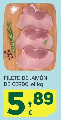 HiperDino Filete de jamón de cerdo oferta