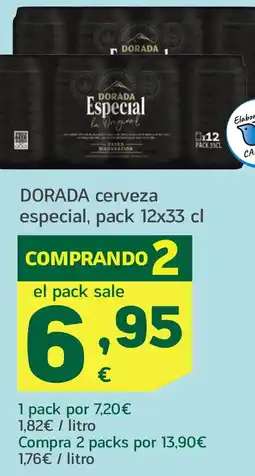 HiperDino DORADA cerveza especial oferta