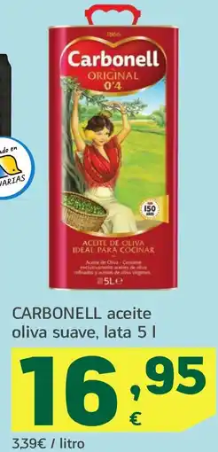HiperDino CARBONELL aceite oliva suave oferta