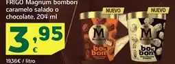 HiperDino FRIGO Magnum bombon caramelo salado o chocolate oferta