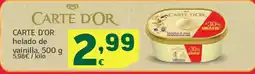 HiperDino CARTE D'OR helado de vainilla oferta