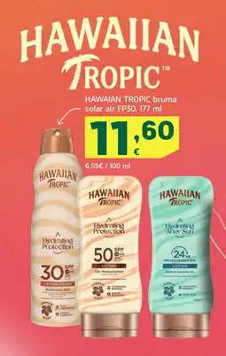 HiperDino HAWAIAN TROPIC bruma solar air FP30, oferta