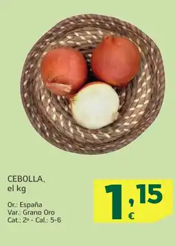 HiperDino Cebolla oferta