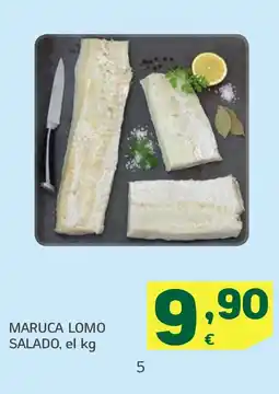 HiperDino Maruca lomo salado oferta