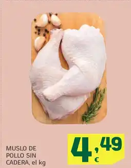HiperDino Muslo de pollo sin cadera oferta