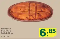 HiperDino Empanada de atún o carne oferta