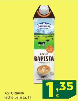 HiperDino ASTURIANA leche barista oferta