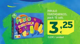 HiperDino Pirulo fantasmikos oferta