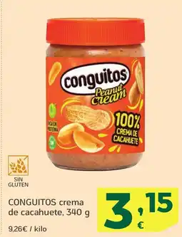 HiperDino CONGUITOS crema de cacahuete oferta