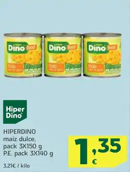 HiperDino HIPERDINO maíz dulce oferta
