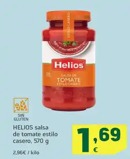 HiperDino HELIOS salsa de tomate estilo casero oferta