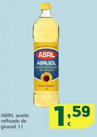 HiperDino ABRIL aceite refinado de girasol oferta