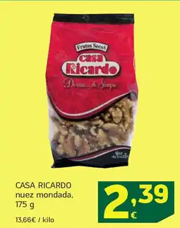 HiperDino CASA RICARDO nuez mondada oferta