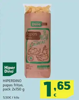HiperDino HIPERDINO papas fritas oferta