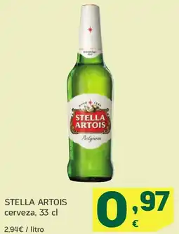 HiperDino STELLA ARTOIS cerveza oferta