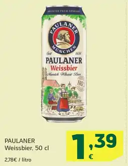 HiperDino PAULANER Weissbier oferta