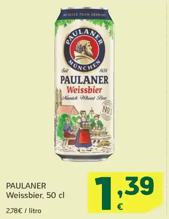 HiperDino PAULANER Weissbier oferta