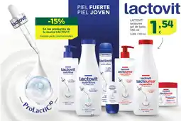 HiperDino LACTOVIT lactourea gel de baño oferta