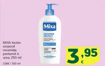 HiperDino MIXA loción corporal ceramida, pantenol o urea oferta