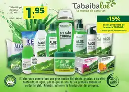 HiperDino TABAIBA gel de baño oferta
