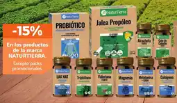 HiperDino NATURTIERRA En los productos de la marca oferta